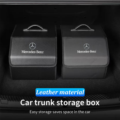 Mercedes - Benz Leather Car Trunk Storage Box Tool Case