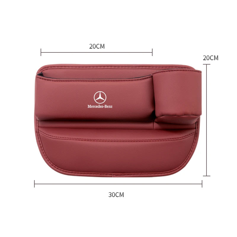 Mercedes-Benz Car Seat Gap Organizer Multifunction Storage Box Cup Holder